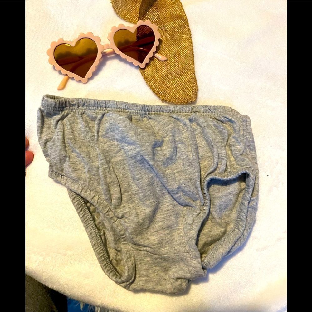 🪩 Gray girls bloomers size 18 months